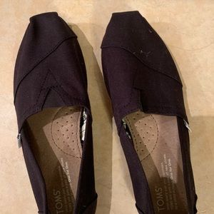 Brand new Toms Black Flats size 7